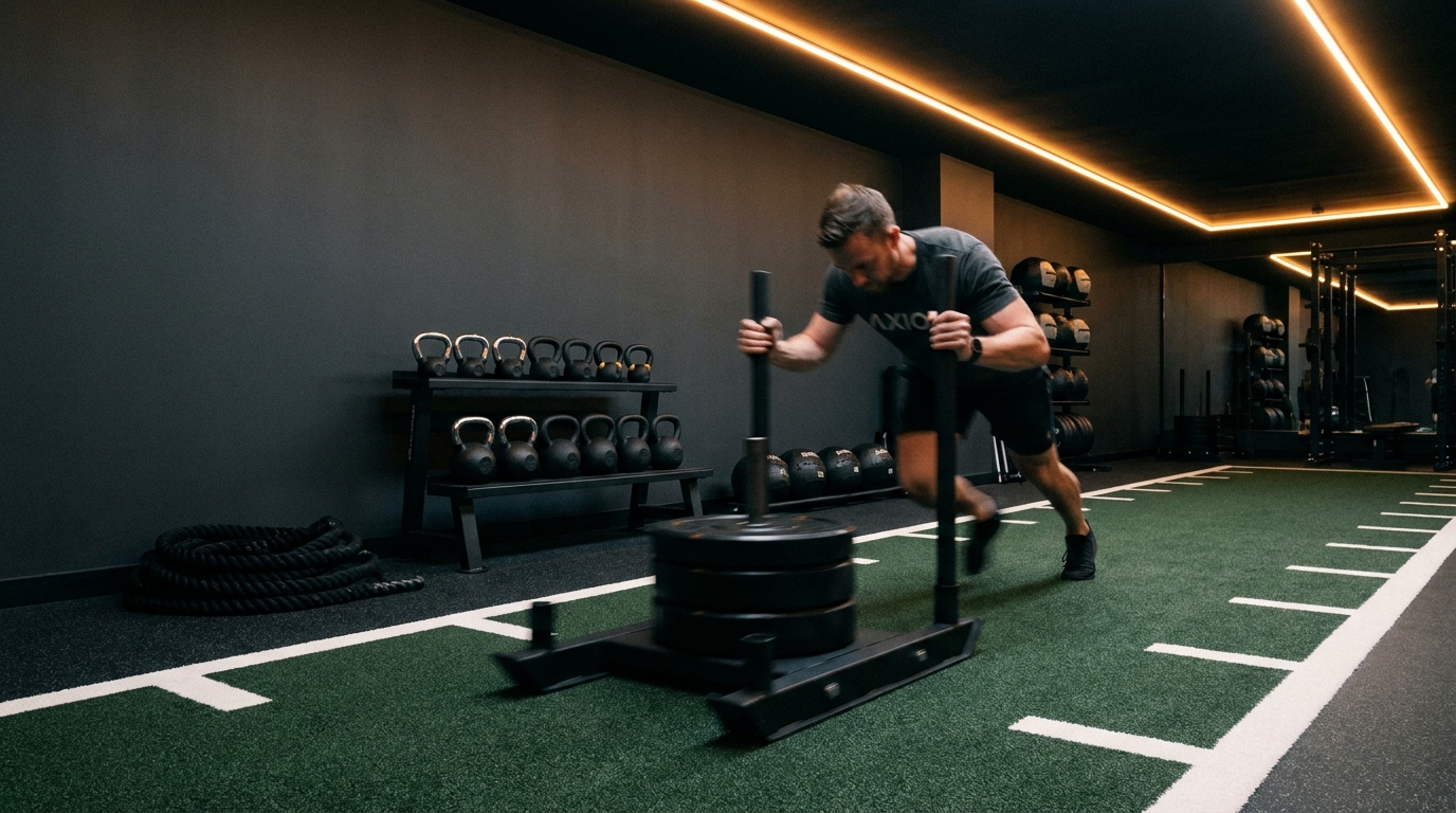 Cardio floor at Axiom