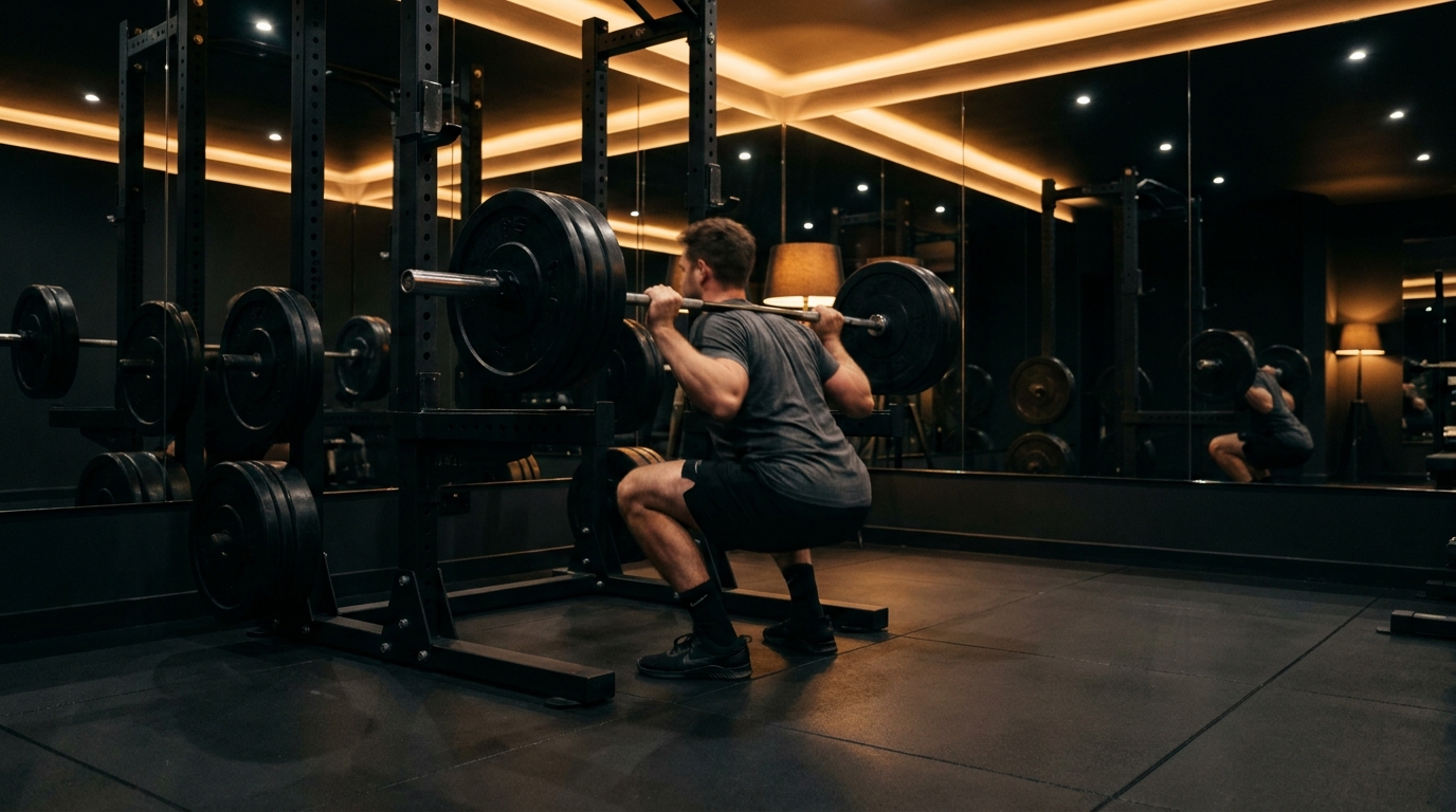 Strength training floor at Axiom