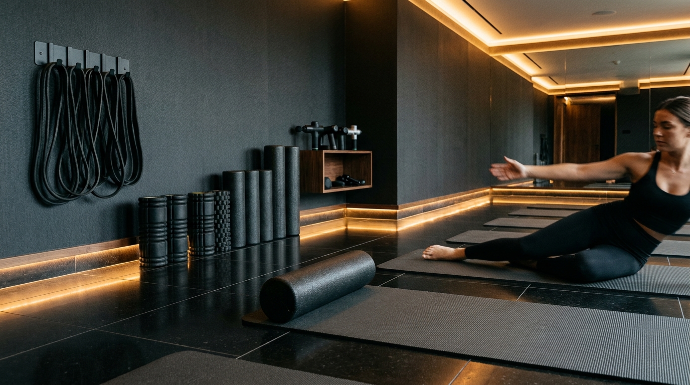 Functional training floor at Axiom